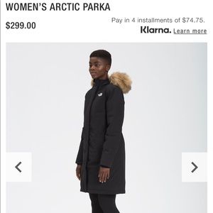 Barely Worn! North Face Arctic Parka